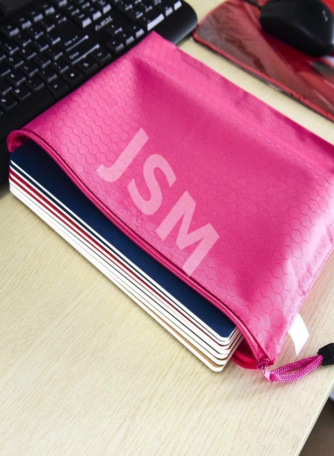 JSMSH Multipurpose Waterproof Zipper Pouches Document Holder/Pen Pencil Case/Stationery Storage Bags/Cosmetic Pouch/Travel Organizer (Multicolor)(Pack of 15, Size - A3) - Image 4